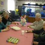 Residents Enjoy Bunny Dancing And Singing