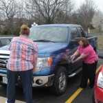 April Fools Day! Staff Gift Wrapping Bosses Truck!
